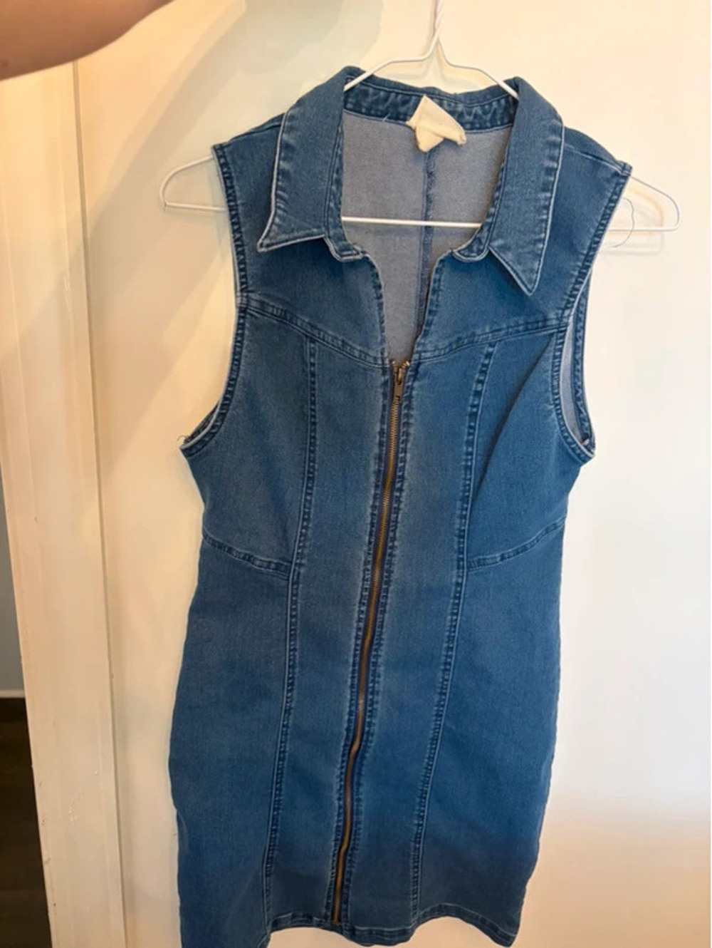 90’s denim dress